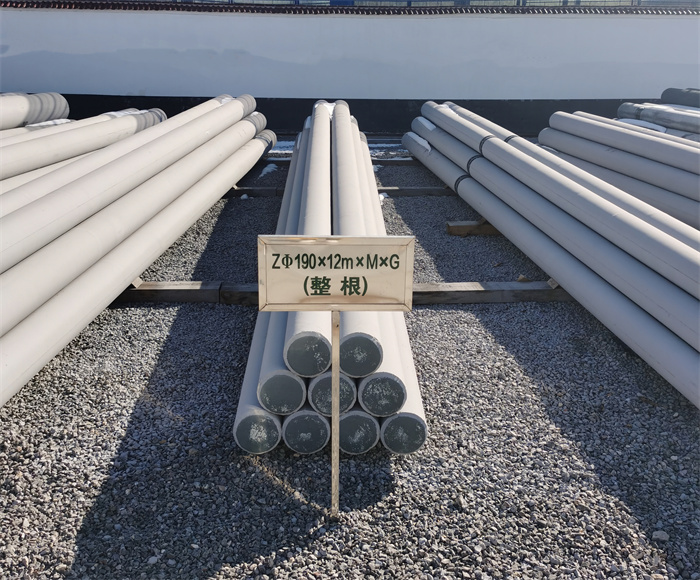 岳阳190×12米钢筋混凝土水泥电线杆
