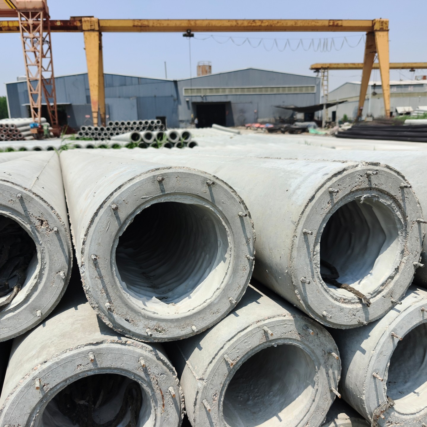 岳阳150×10米预应力水泥电线杆