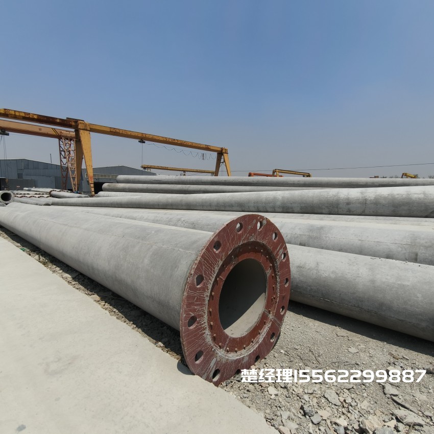 岳阳12米无拉线电杆